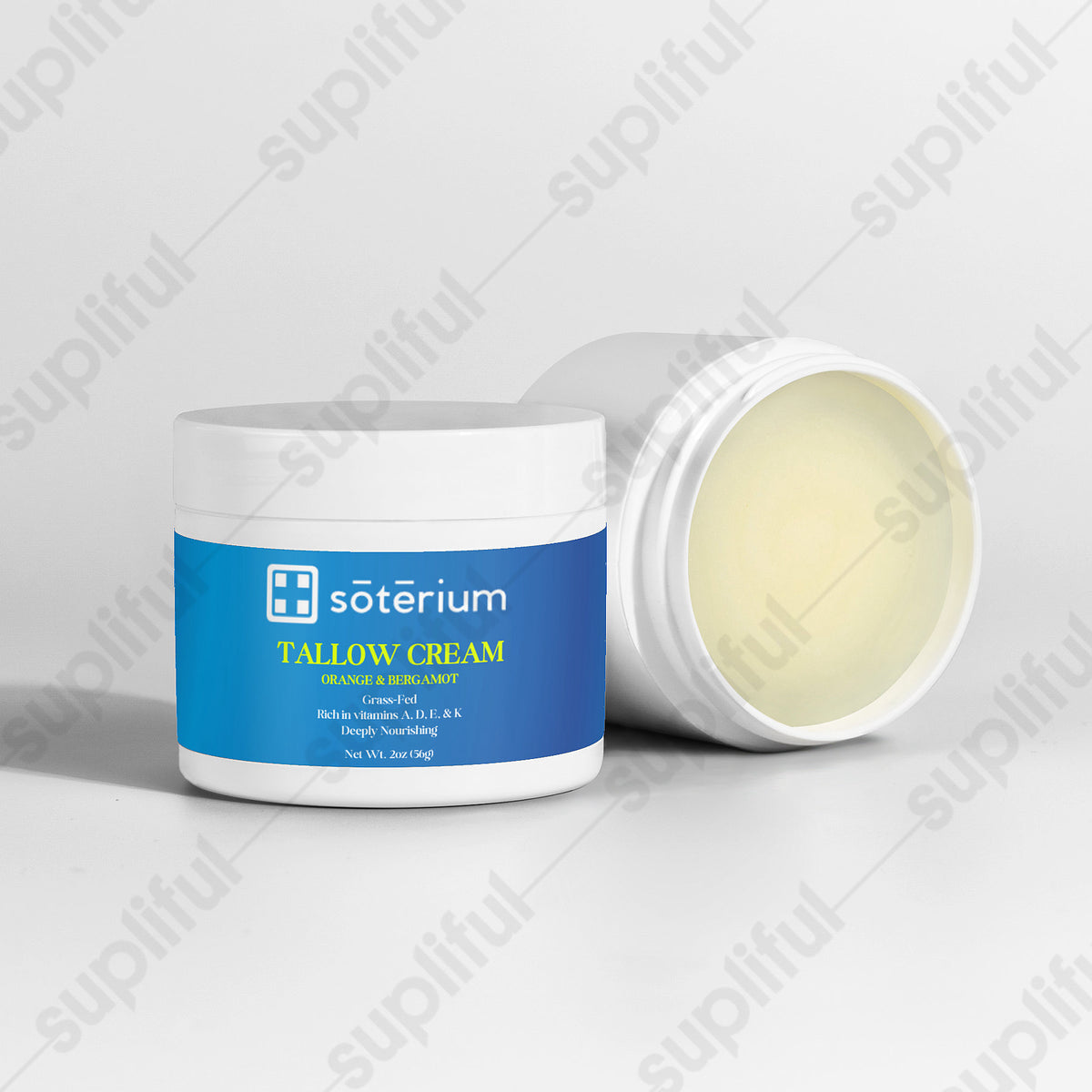Tallow Cream Orange & Bergamot