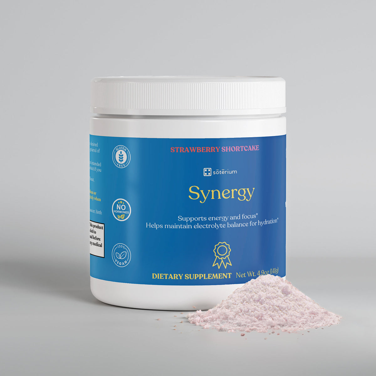 Energy Powder (Strawberry Shortcake)